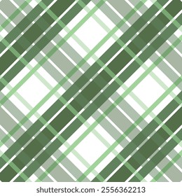 A seamless plaid pattern featuring soft pastel tones, white, and light beige, arranged in an overlapping diagonal checkered design. The clean and minimalistic style gives the pattern a versatile look.