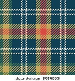 Seamless plaid pattern graphic design vector illustration