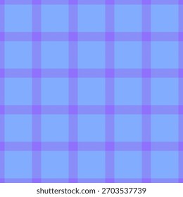 Patrón de cuadros sin fisuras en tonos azul pastel y violeta. Un diseño textil versátil que evoca comodidad, calidez y estilo tradicional. Ideal para fondos y diseños.
