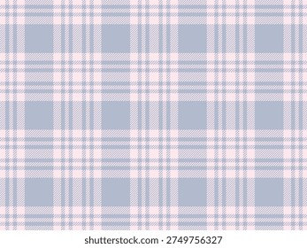 Seamless plaid pattern, powder blue chequered tartan plaid pattern background for textile clothing