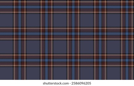 Seamless plaid pattern, purple, cream, red, and blue, creative and chic, perfect for designing clothes, skirts, and pants that are distinctive and stylish.