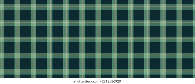 Seamless plaid pattern in rich olive and gray tones. A classic plaid fabric texture with geometric squares, perfect for fall fashion, home decor and traditional Scottish designs.