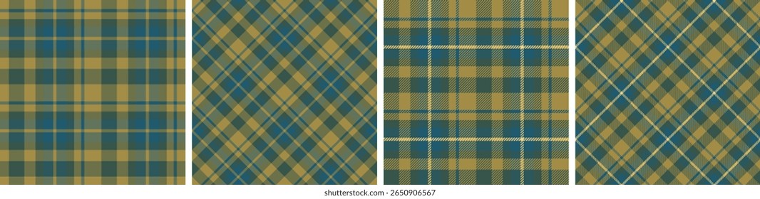 Conjunto de padrão de xadrez sem costura. tartan para saia de flanela vestido, toalha de mesa outra impressão moderna e de moda.