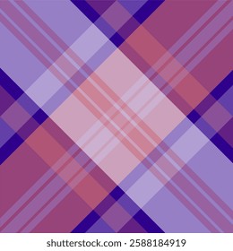 seamless plaid pattern in shades of blue, purple, and red. This digital abstract tartan design is ideal for fabric prints, textiles, wallpapers, backgrounds, and modern graphic projects.