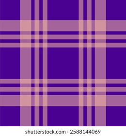 seamless plaid pattern in shades of purple and pink, perfect for fabric, textiles, digital backgrounds, and modern designs. This stylish tartan pattern suits fashion, wrapping paper.