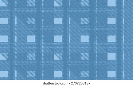 Patrón de cuadros sin fisuras. Tartán. Diseño de textura de tela a cuadros. Fondo textil de raya diagonal. Vector