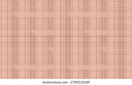 Seamless plaid pattern. Tartan. Checkered fabric texture design. Diagonal stripe textile background. Vector