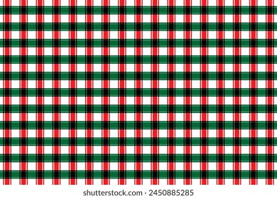Seamless plaid pattern. Traditional Scottish fabric ornament. Stylish wallpaper for web design, textile printing and wrapping paper. Tartan large stripes.