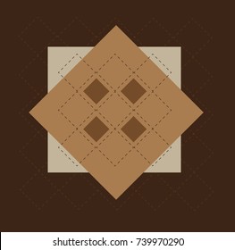 Seamless plaid pattern vector