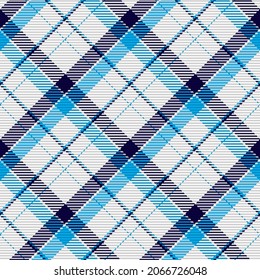 Seamless plaid pattern vector background for flannel shirt, blanket, throw or other modern textile design.