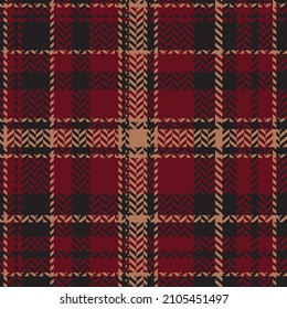 Seamless plaid pattern vector background. Classic pixel texture herringbone. Colored Scottish fashion cage. Vector graphics printing on fabrics, shirts; textiles and tablecloth.