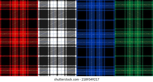 Seamless plaid pattern vector background. Herringbone classic tartan check plaid for scarf, poncho, blanket, coat, jacket, or other fashion textile design.