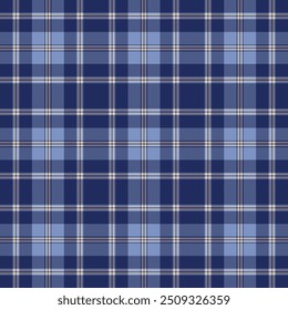 Seamless Plaid Pattern Vector Background