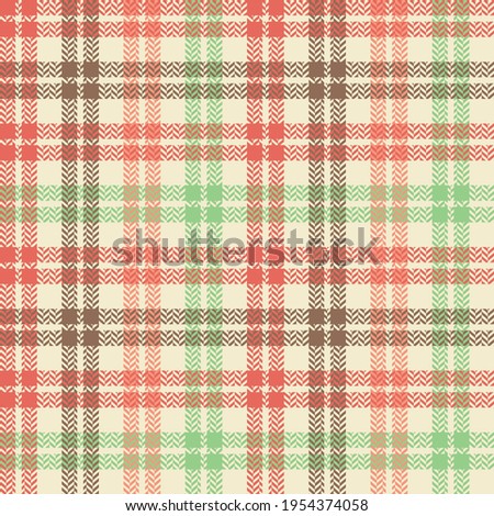 Seamless plaid pattern vector background. Classic pixel texture herringbone. Colored Scottish fashion cage. Vector graphics printing on fabrics, shirts; textiles and tablecloth.