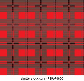 seamless plaid pattern vector design. Set 1