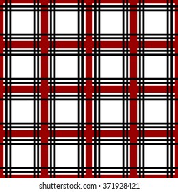 Seamless Plaid Pattern. Vector illustration