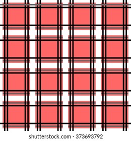 Seamless Plaid Pattern. Vector illustration