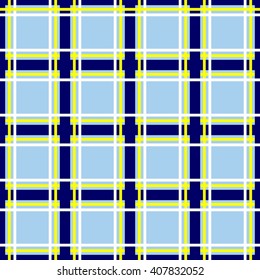 Seamless plaid pattern. Vector illustration