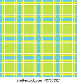 Seamless plaid pattern. Vector illustration