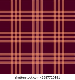 seamless plaid pattern in warm brown and maroon tones, perfect for textile design, backgrounds, and digital projects. Classic checkered design for fashion, autumn themes, and vintage styles.