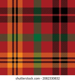 Seamless plaid pattern.Fabric texture background.Vintage garment pattern.