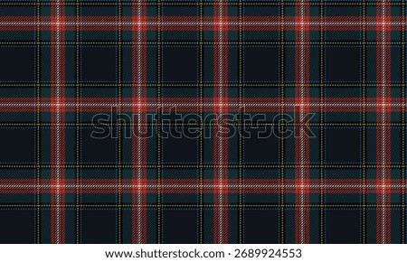 Seamless plaid patterns in navy, green, orange, white, and yellow for clothing, skirts, pants, and dresses. Add life to your elegant and unique look.