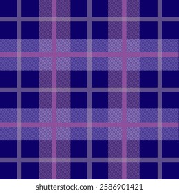 seamless plaid patterns in purple and navy tones. High-quality vector files, perfect for prints, textiles, wallpapers, and digital designs.