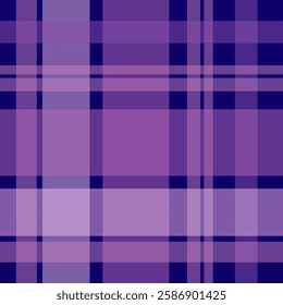 seamless plaid patterns in purple and navy tones. High-quality vector files, perfect for prints, textiles, wallpapers, and digital designs.
