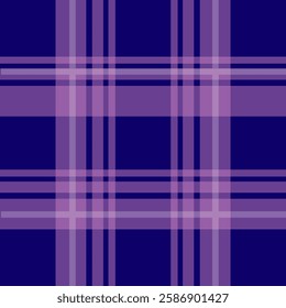 seamless plaid patterns in purple and navy tones. High-quality vector files, perfect for prints, textiles, wallpapers, and digital designs.