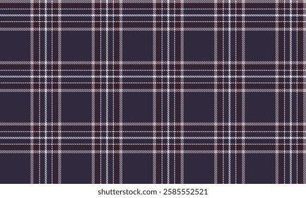 Seamless plaid, purple, brown, white, classic eye-catching pattern, suitable for designing clothes, skirts and pants, creating a striking and fashionable look in every wear.