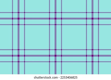 Nahtloser geplünderter Tartan. Hintergrundvektortest. Textile Textur Muster Gewebe in türkisfarbenen und rosa Farben.