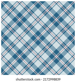 Nahtlose gepolsterte Textilmuster. Argyle-Stoffdesign. 