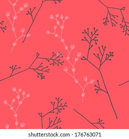 Seamless plant pattern