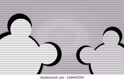Seamless polar bear pattern. Scandinavian style repetitive wallpaper. Vector background. - Vector