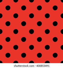 Seamless Polka dot background
