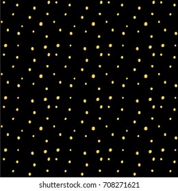 Seamless Polka dot background, Hand Drawn mini circle, Grungy painted ornament. Vector brush strokes design elements. Wallpaper, furniture fabric, textile.