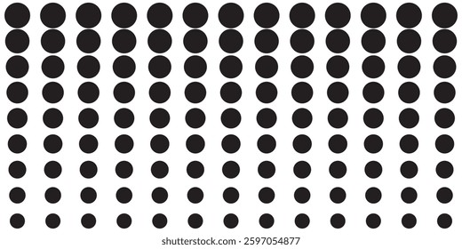 Seamless polka dot black and white . 1176