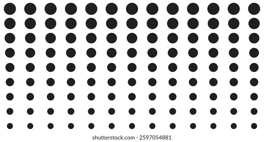 Seamless polka dot black and white . 1176