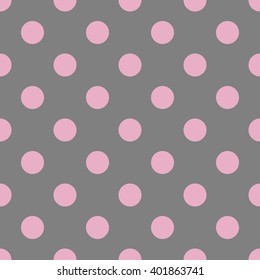 Seamless polka dot pattern