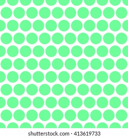 Seamless Polka Dot Pattern.
