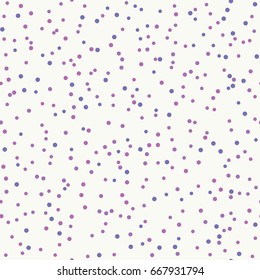 Seamless polka dot pattern.