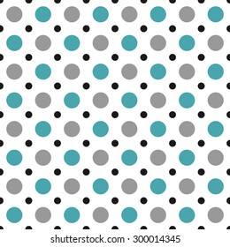 seamless Polka dot pattern background