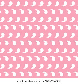 Seamless polka dot pattern background for use in the textile printing and design packages