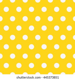 Seamless polka dot pattern background