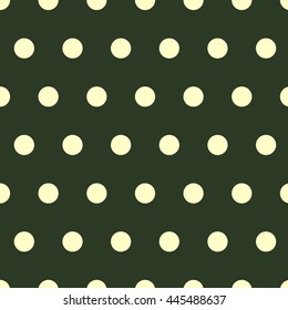 Seamless polka dot pattern background