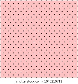 Seamless polka dot pattern