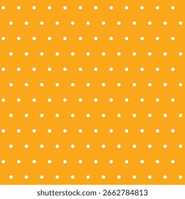 Seamless polka dot pattern flat vector design