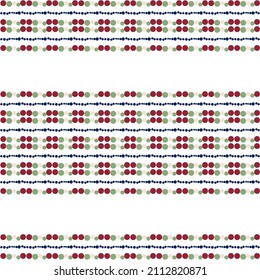 Seamless polka dot pattern. Modern design and fashionable colors. Suitable for printing on paper.