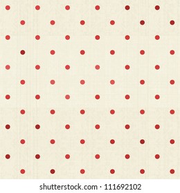 seamless polka dot pattern on textured fabric