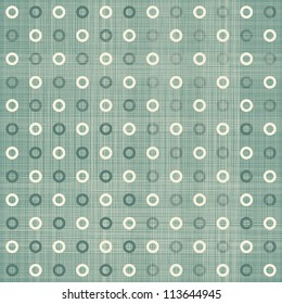 seamless polka dot pattern in retro blue